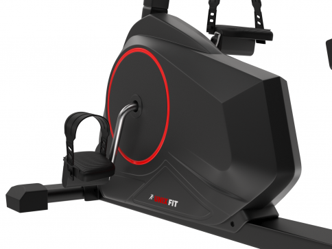 Горизонтальный велотренажер UNIXFIT BR-390 (коврик 190 см в комплекте) - 14